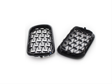BMW 3 SERISI E36 1997-1999 IÇIN UYUMLU DIAMOND PANJUR (BÖBREK) PIANO BLACK ÇERÇEVE